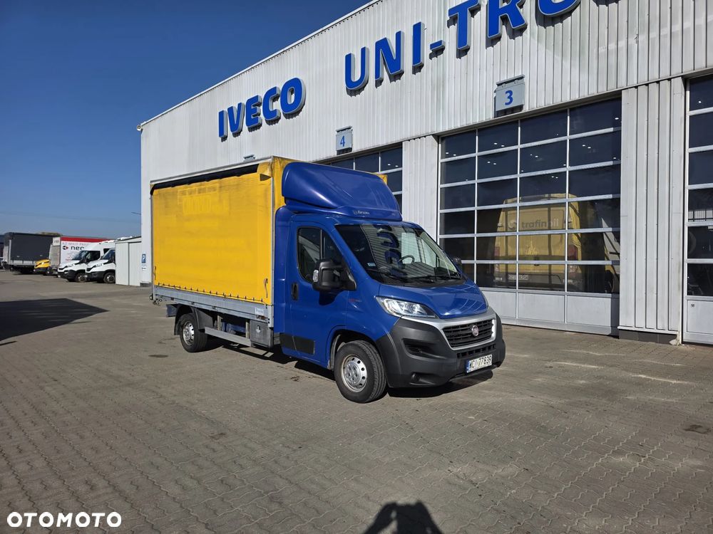 Fiat Ducato Krajowy Silnik 2,3 bez adblue! Skrzynia z Plandeka Firanka - 1