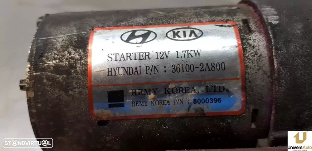 MOTOR ARRANQUE KIA SPORTAGE 2011 -361002A800 - 2