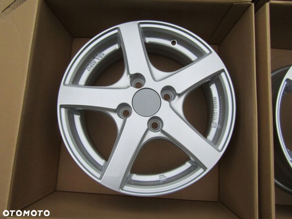 4x Felgi 14 Toyota Aigo I II Citroen C1 I II Peugeot 107 108 Alutec Germany - 8