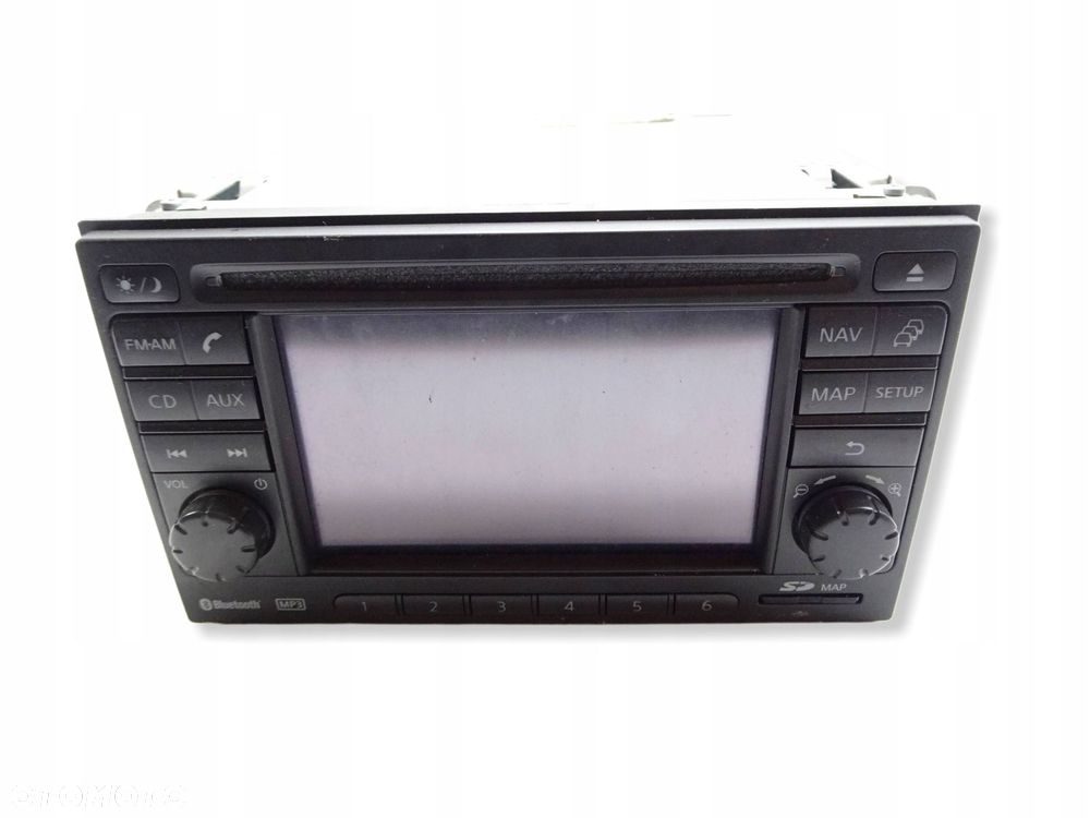 radio cd nissan qashqai j10 lift 10-13 r. 25915bh20c - 2