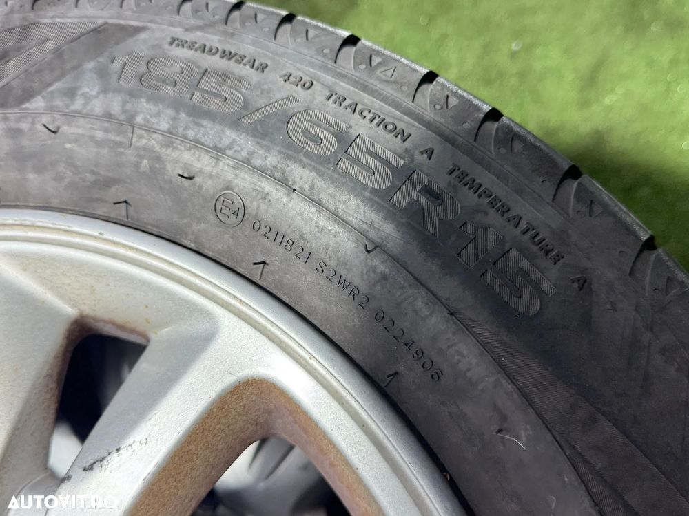 JANTE HYUNDAI R15 / 4x100 / i20 15 / 185/65 R15 / DOT-E / MWB0 4522 / 6.0J * 15 - A TYPE + CAUCIUCURI (X3) - 4