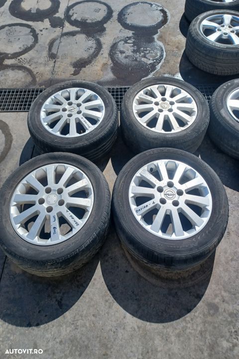 Jante aliaj cu anvelope 16 - set R16 205/55 R16 Opel Zafira A [faceli - 4
