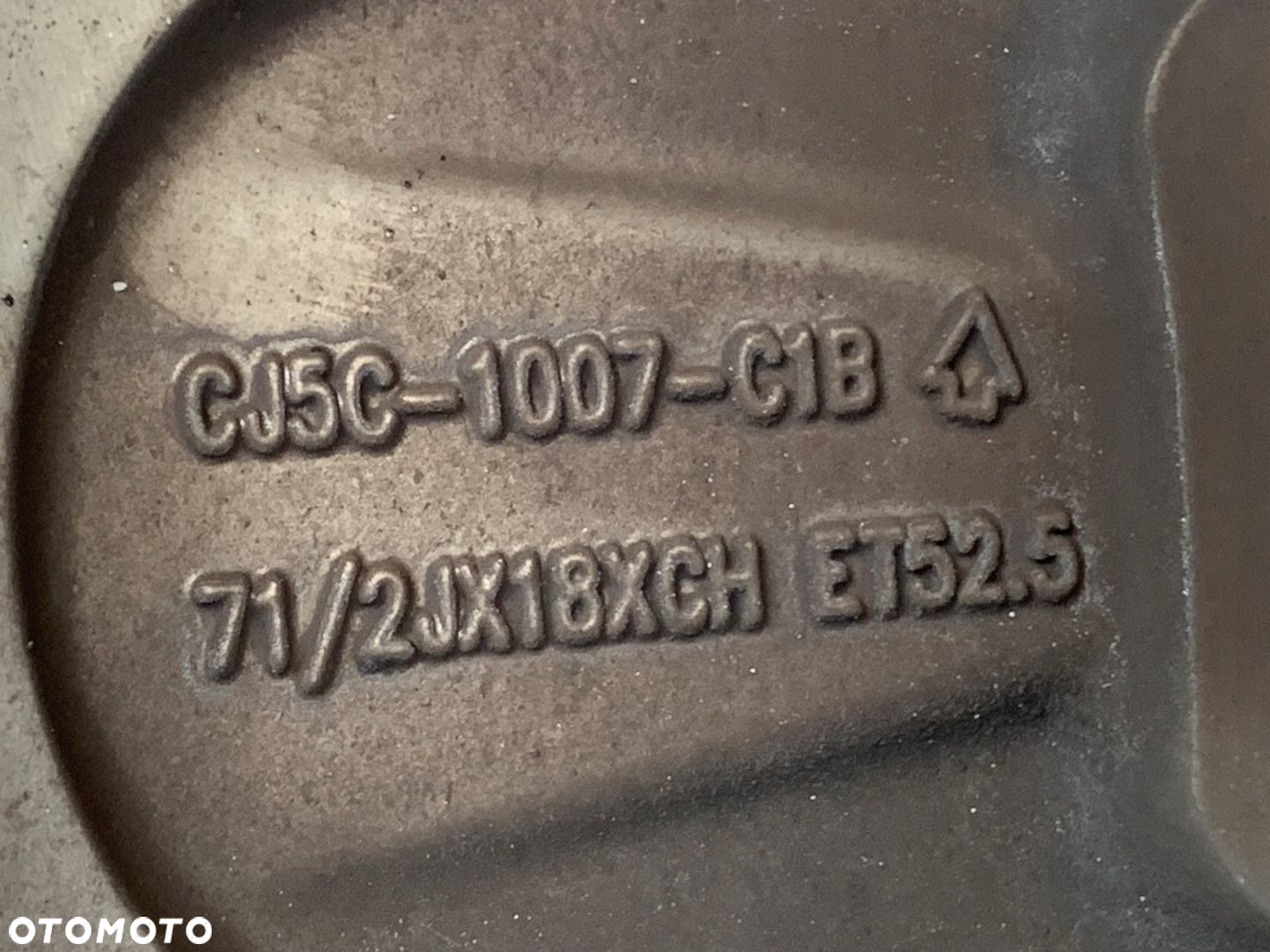 FORD ESCAPE MK2 2013-2019 FELGA ALUMINIOWA 18 CHROM TITANIUM ORYGINAŁ - 11