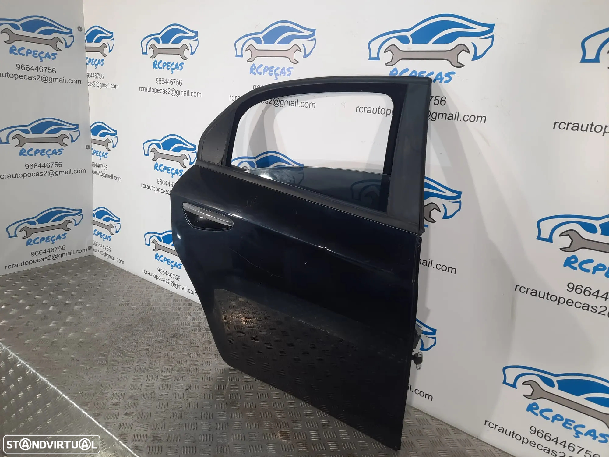 PORTA TRASEIRA TRÁS DIREITA ALFA ROMEO 159 SEDAN CARRO FECHO ELEVADOR MOTOR PUXADOR VIDRO - 6