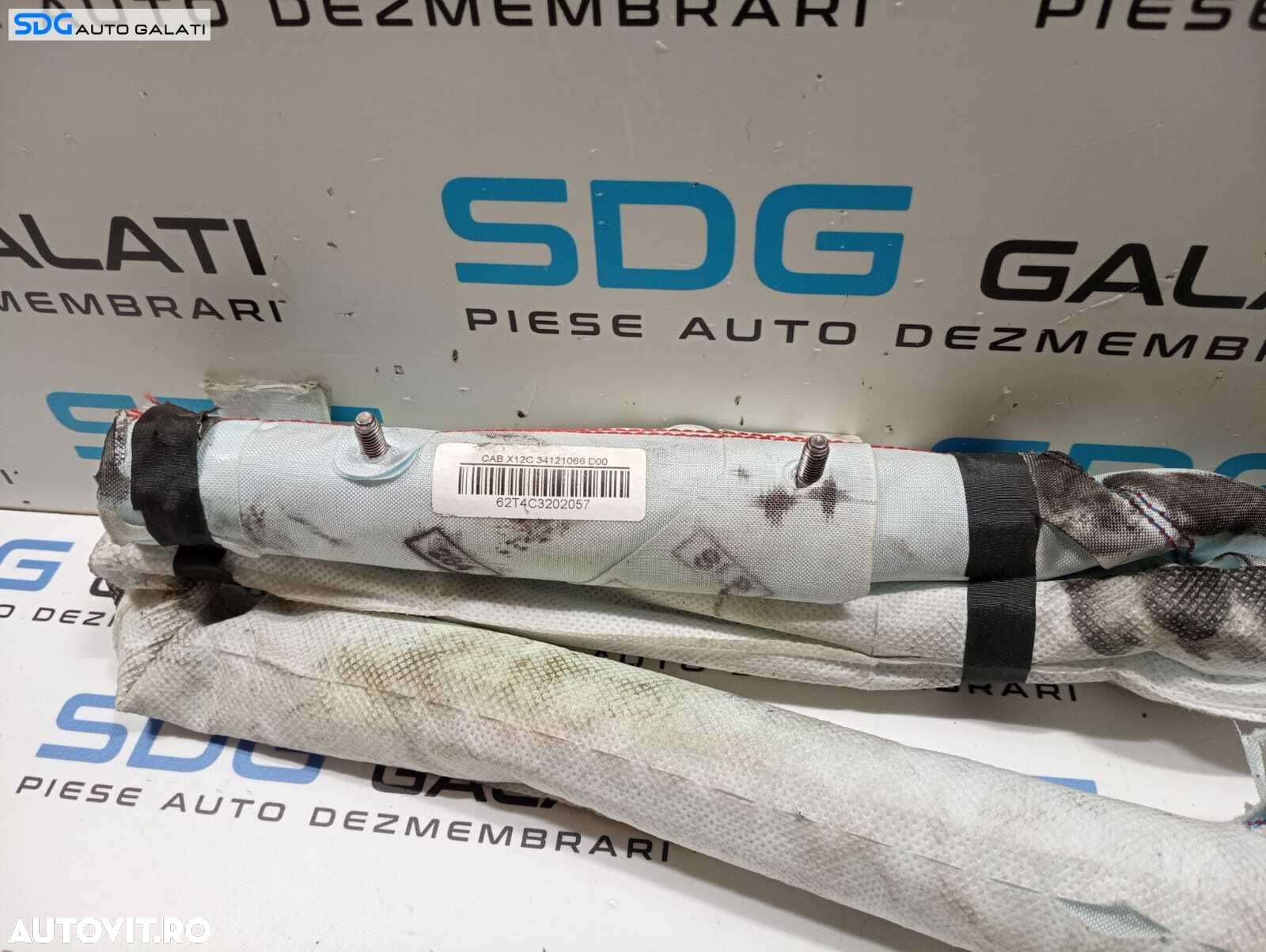 Airbag Cortina Lateral Laterala Stanga Nissan Juke F15 2010 - 2014 Cod 34121066 [M3915] - 4