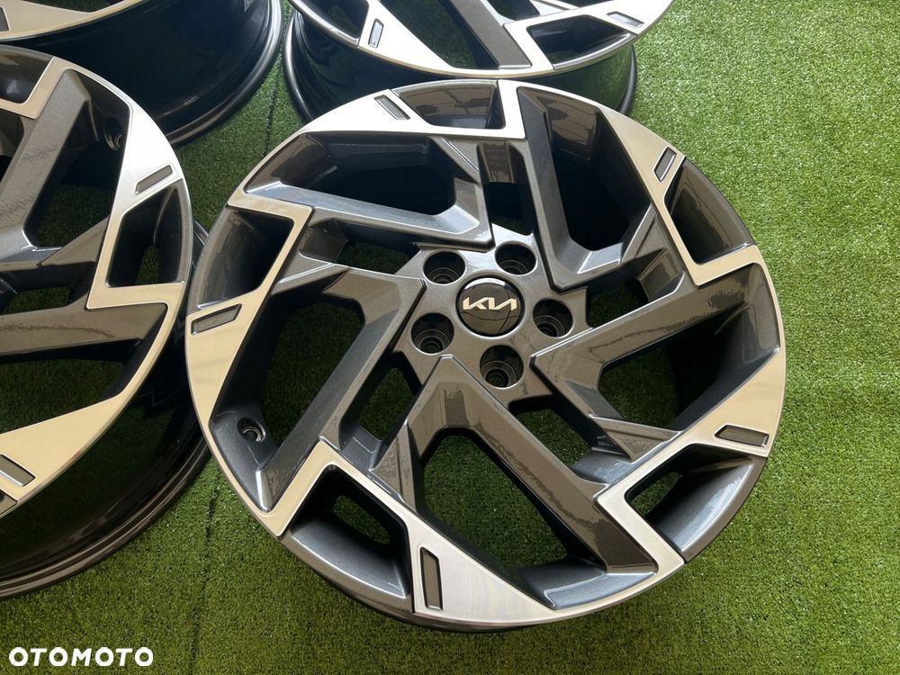 KOMPLET FELG FELGI ALU KIA SPORAGE SANTA FE 19 5X114,3 ET51 ORYGINALNE - 8