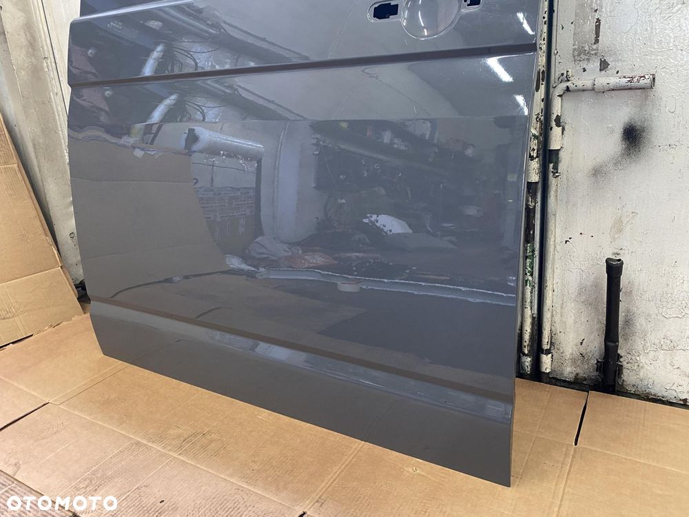 VW T5 TRANSPORTER T6 15- DRZWI SUWANE SZARE PRZESUWNE PEŁNA BLACHA - 2