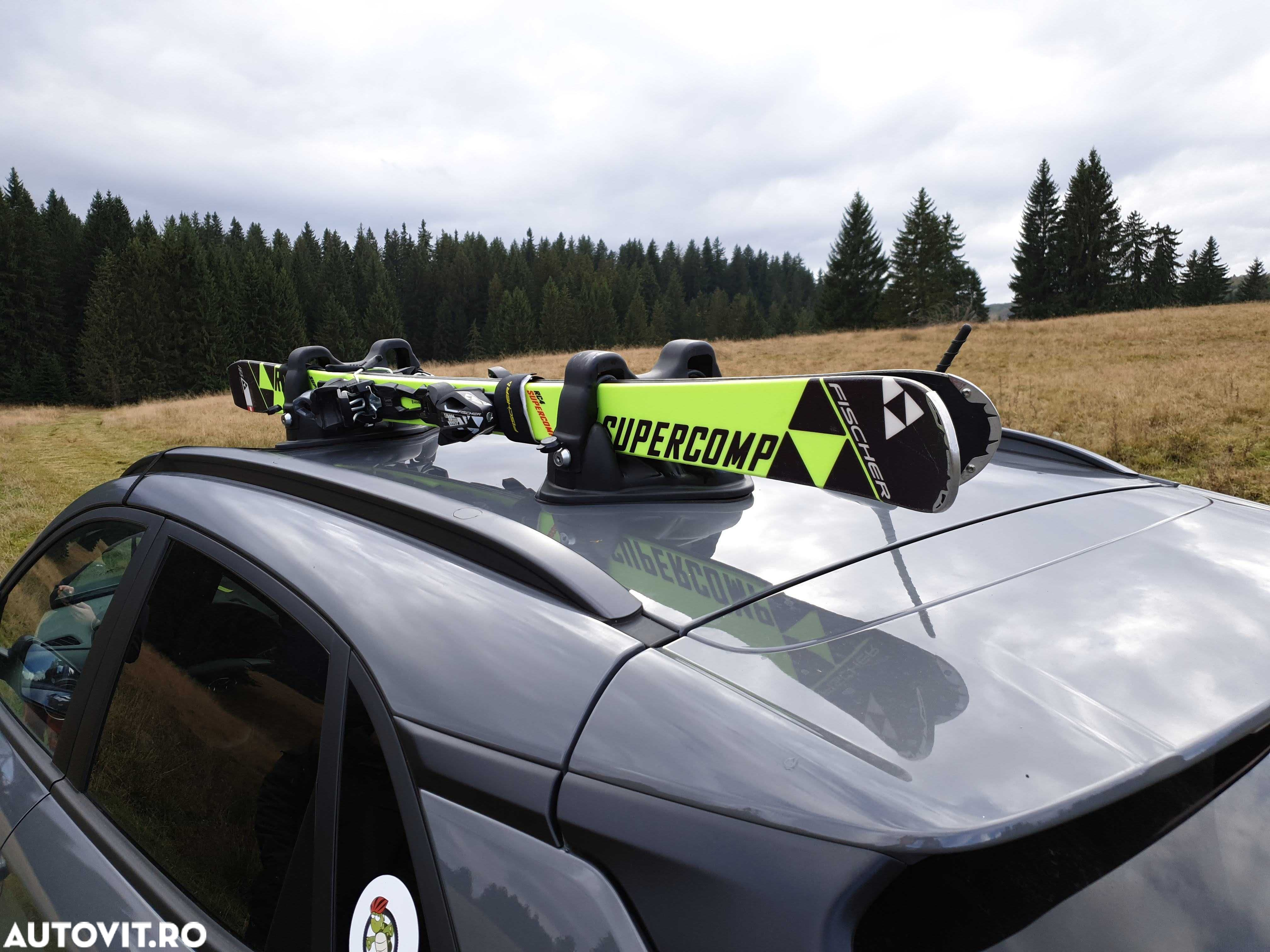 Suport schi Menabo Shuttle cu prindere magnetica, 2 perechi ski - 5