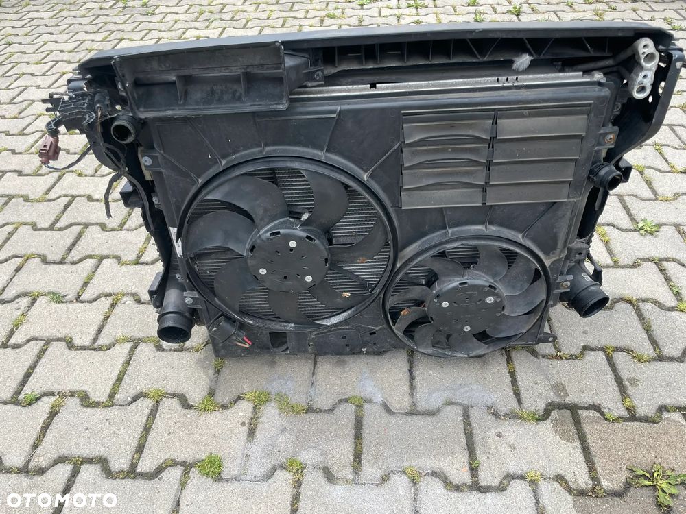 VW Sharan 7N pas przedni wzmocnienie czołowe chłodnice - 3