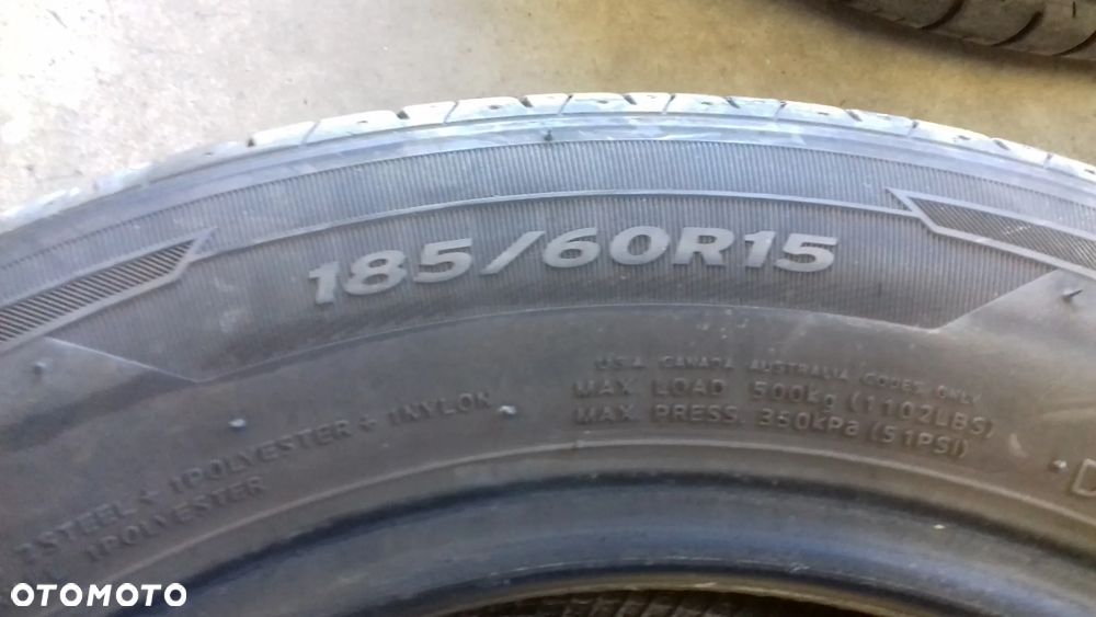 2 opony letnie Hankook ventus prime 3 185/60/15 5,5mm - 7