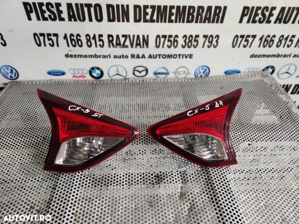 Lampa Stop Tripla Stanga Dreapta De Pe Haion Hayon Mazda CX5 CX-5 An 2013-2014-2015-2016-2017 Dezme - 1