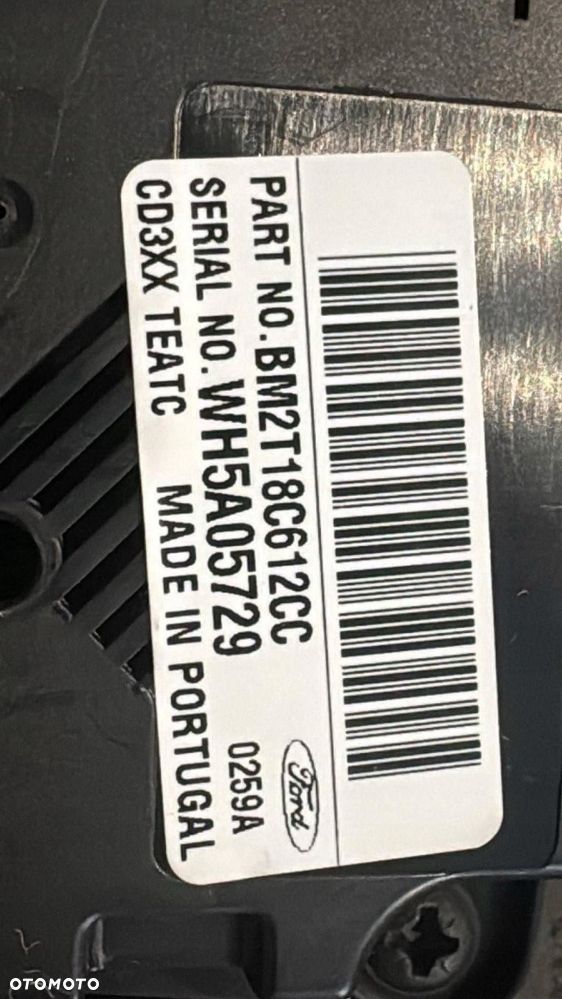ramka radia z panelem klimatyzacji ford s-max mk1 lift - 3