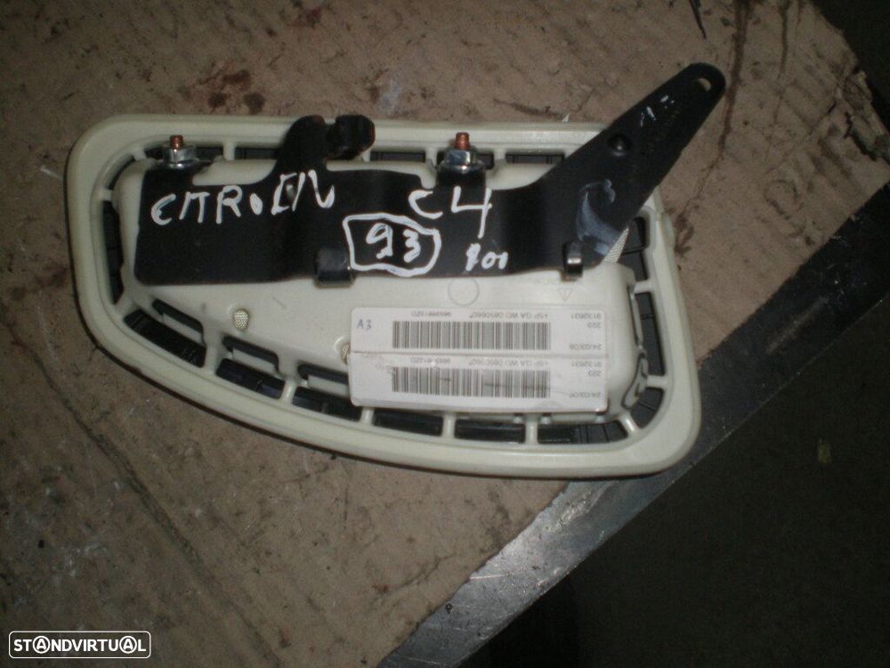 Airbag Banco 96536612ZD CITROEN C4 2005 DRT - 2