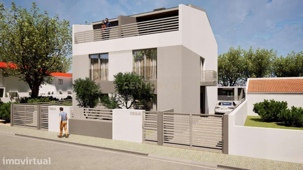 Moradia T3 3 Suites com Piscina Nova Construção Fernão Ferro - Grande imagem: 2/27