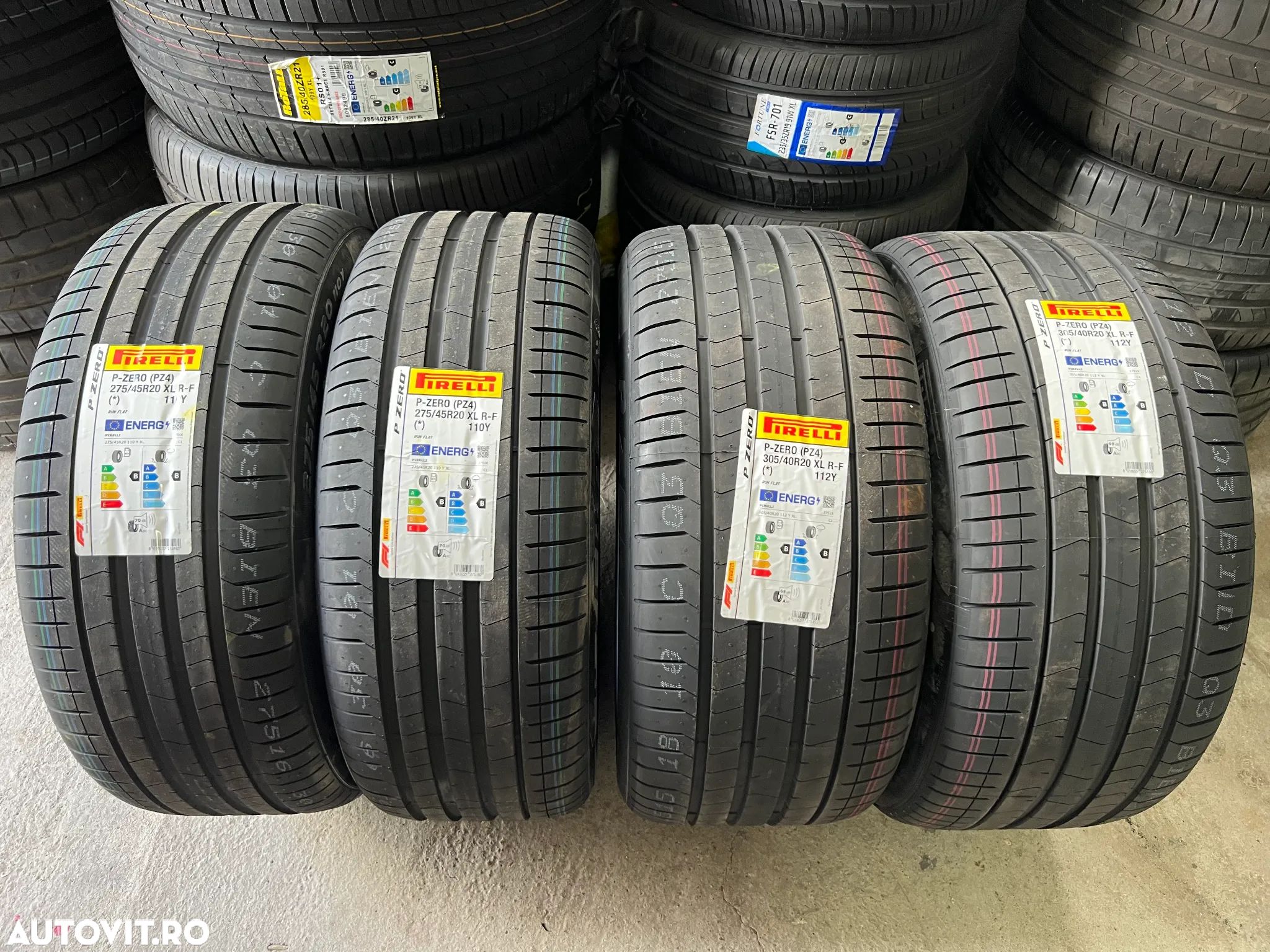 4 anvelope pirelli vara 275-45-20 - 305-40-20 BMW X5 X6 G05 G06 Mercedes ML GLS GLE Porsche cayeene pirelli cu steluta run flat - 1