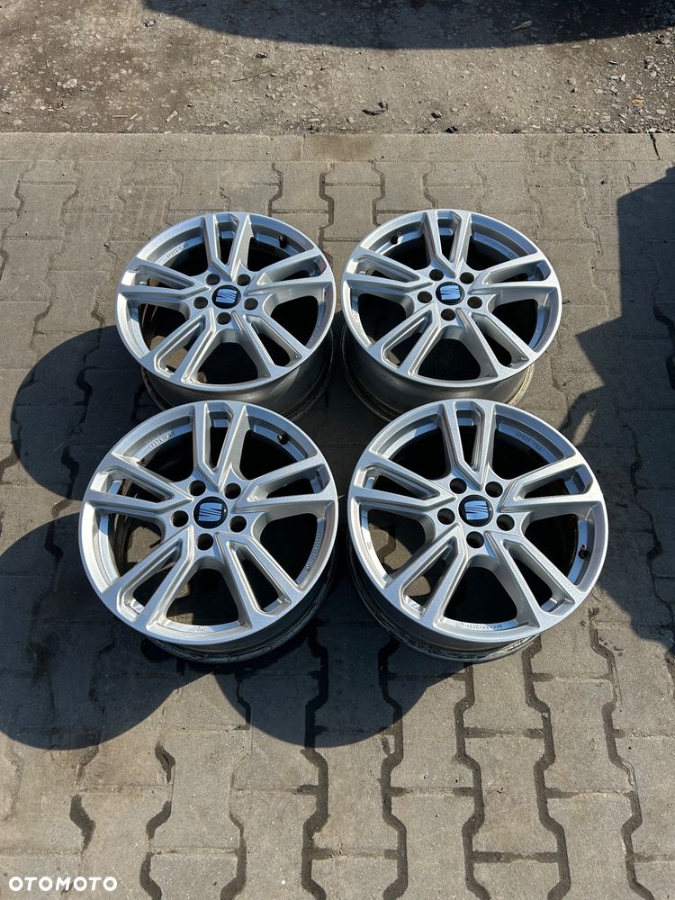 Alufelgi Seat Leon III IV Cupra 17 cali 5x112 Volkswagen Skoa Audi  Golf 7 8 A3 8V 8Y Octavia III IV - 2