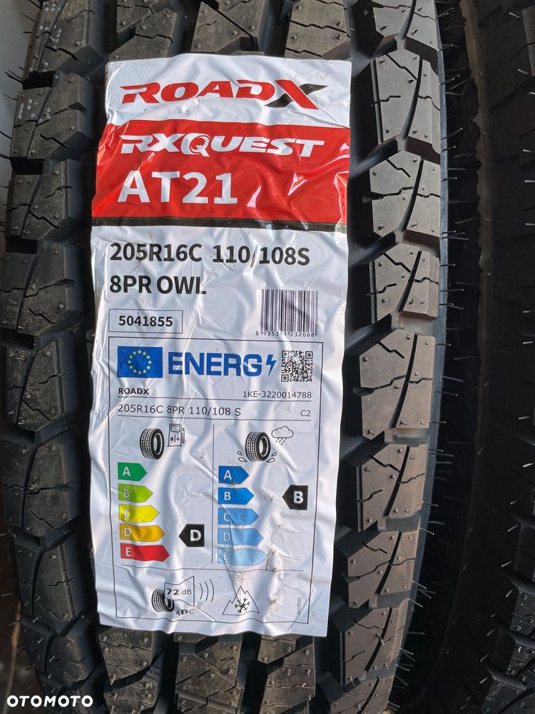 Okazja opony letnie 205/80R16 ROADX RXQUEST AT21 białe napisy NOWE - 2