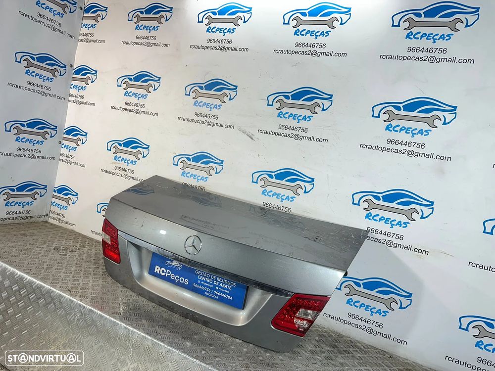 .Porta Tampa Mala  Original Mercedes Benz Class E W212 Sedan Carro Pre Facelift 2009 - 2013 - 3