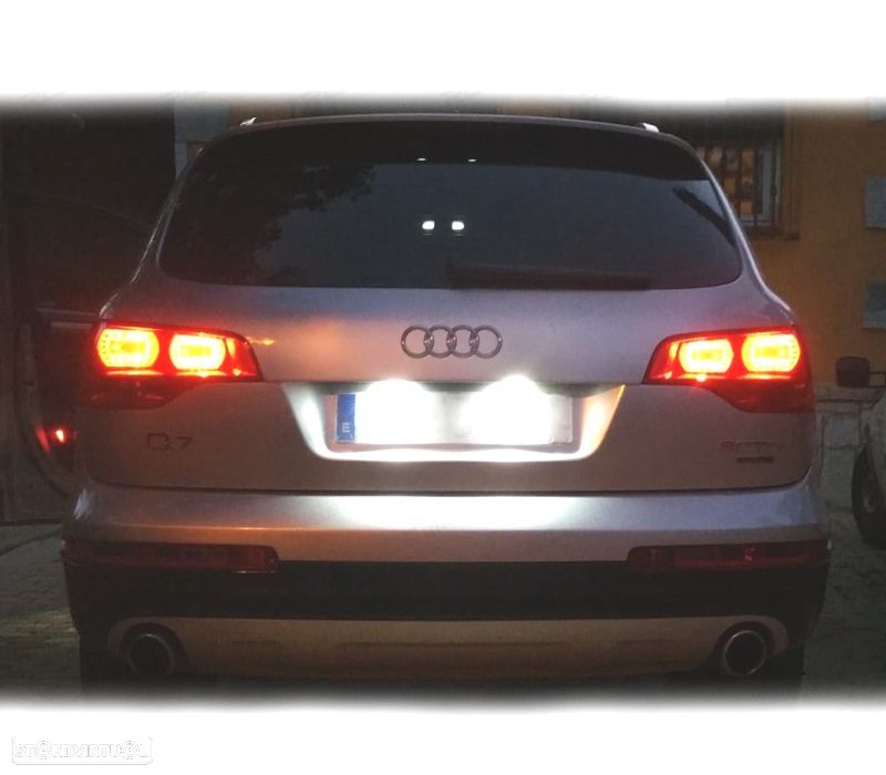 PILOTOS AUDI Q7 05-09 LED VERMELHO CROMADO - 3