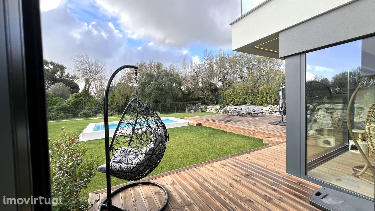 Moradia T4 lote de 1360m2 piscina Abrunheira Sintra - Grande imagem: 5/49