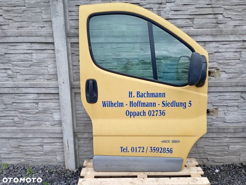 drzwi przednie prawe przód kompletne opel vivaro a trafic ii primastar 2001-2014 - 1