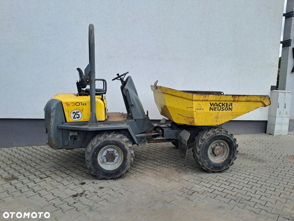 Wacker Neuson 3001s Hydrostat / Automat wozidło budowlane obrotowe 3t tony obrót+kiper światła kierunkowskazy 4x4 silnik Yanmar 33 KM 2015r Terex Ta3sh Thwaites 3 Mecalac Jcb 3T-1 3T-2 Ausa D301AHG D350 AHG 4001s DW30 DW60 6 ładne opony sprawne - 2