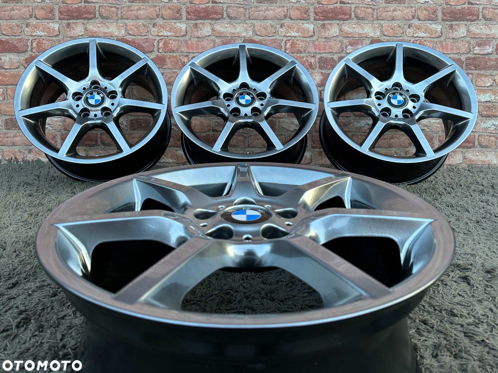 7.5j 8j Felgi 18 oryginał BMW 5x120 Styling 180 seria 1 E87 3 E36 E46 E90 Z3 Z4 E81 F20 F22 F30 alufelgi 208 261 M pakiet Shadow Chrome JR Radom - 16