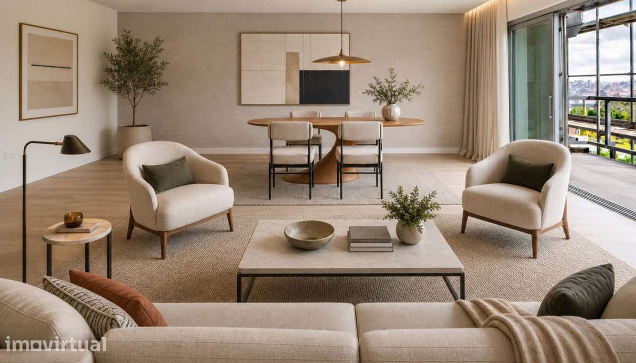 Apartamento T3 com varanda no Gaia Status em Vila Nova de Gaia - Grande imagem: 3/22