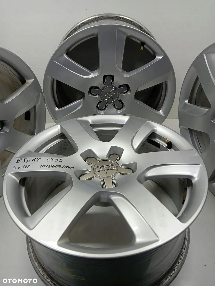 Alufelgi Felgi Aluminiowe R17 5x112 et39 Audi - 8