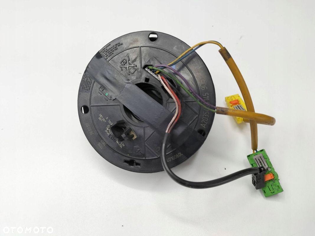 CZUJNIK KĄTA SKRĘTU TAŚMA MERCEDES W203 TAŚMA A2035408145 A1694641018 - 1