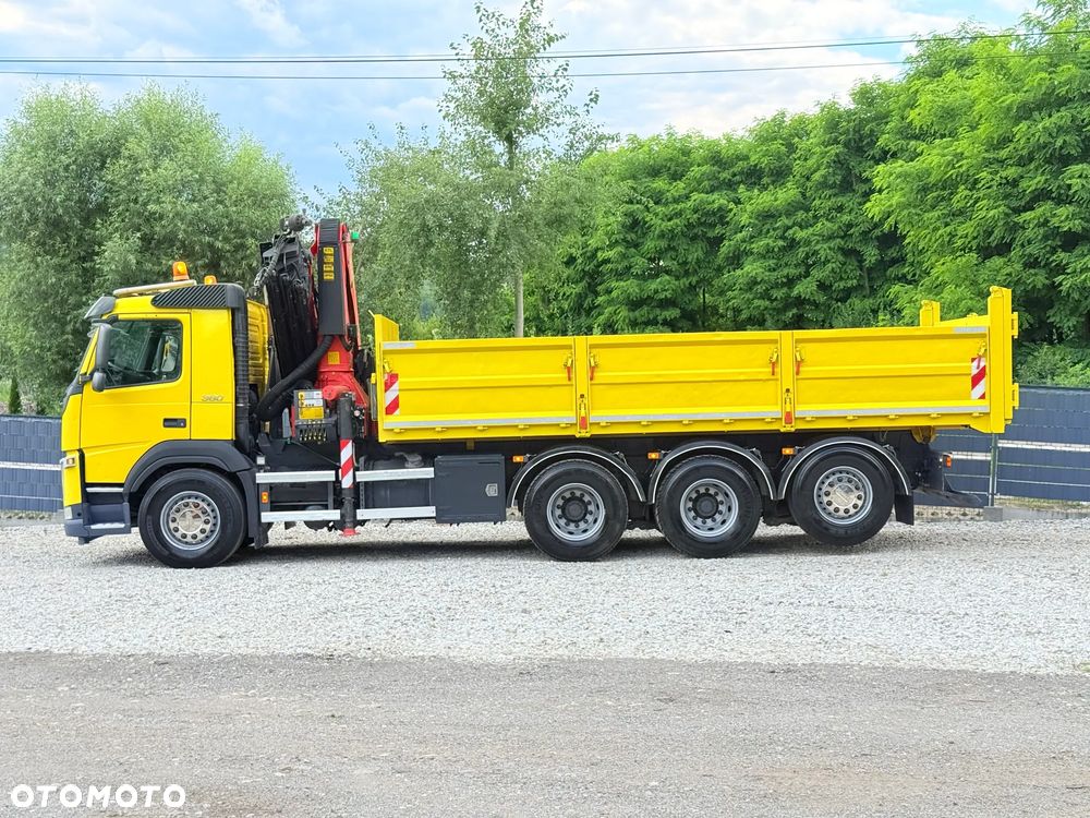 Volvo * Volvo FM 380 * Kiper Wywrotka * 8x4 * Kran Palfinger PK 27001-EH * Sprowadzony * - 13