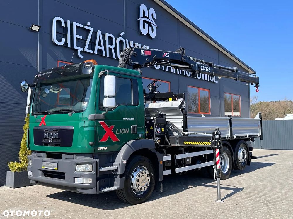 MAN MAN TGM TGS TGX 26.340 // E5// 6x2 6x4 //WYWROTKA 3-S / HIAB XS 122 HIDUO // KIPPER // KRAN // KRANE - 20