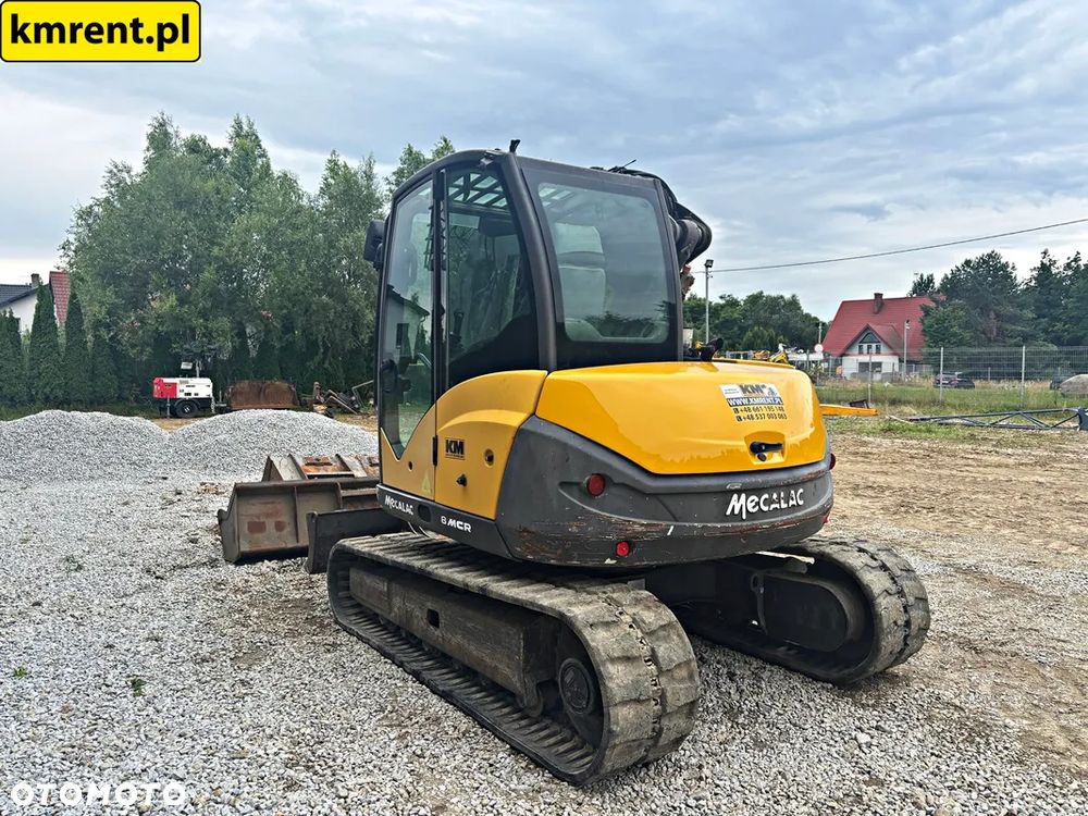 Mecalac 8 MCR MINI-KOPARKA 2010R | MECALAC 6 MCR, JCB 8065 8080 8085 85 Z VOLVO ECR 88, CAT 308, 307 , BOBCAT 80 KOMATSU PC 88 - 14
