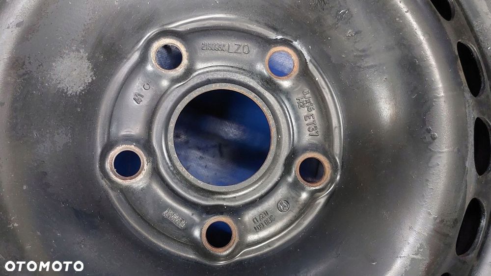 felga stalowa koło zapasowe vw passat b5 15'' 5x112 et37 6j 3b0601027d - 9