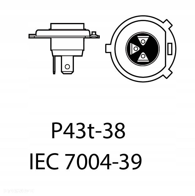 ŻARÓWKI H4 LED Z SOCZEWKĄ HD 6000K CANBUS (Bi-LED) - 10