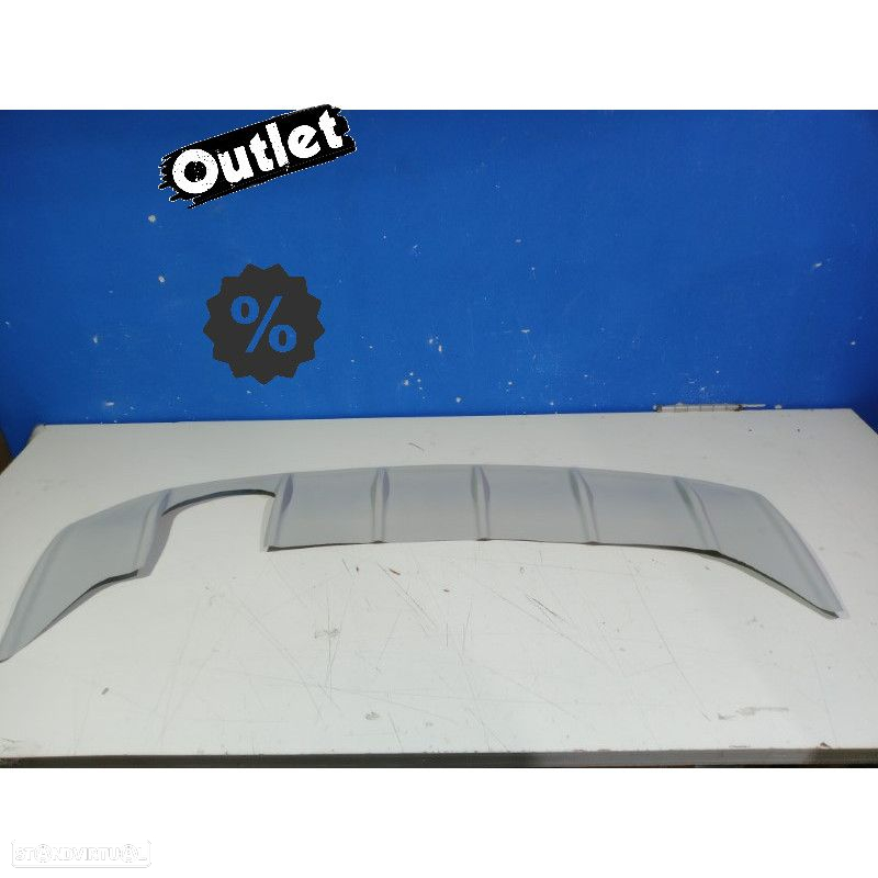 R024018C1 DIFUSOR PÁRA-CHOQUES TRASEIRO AUDI A3 8P 8PA SPORTBACK 08-12 LOOK S LI - 9