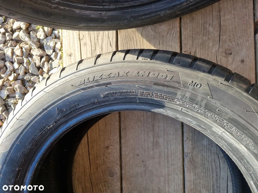 Opony Bridgestone Blizzak LM001 255/50R18 106V,XL 2021r.4x8mm jak nowe - 12