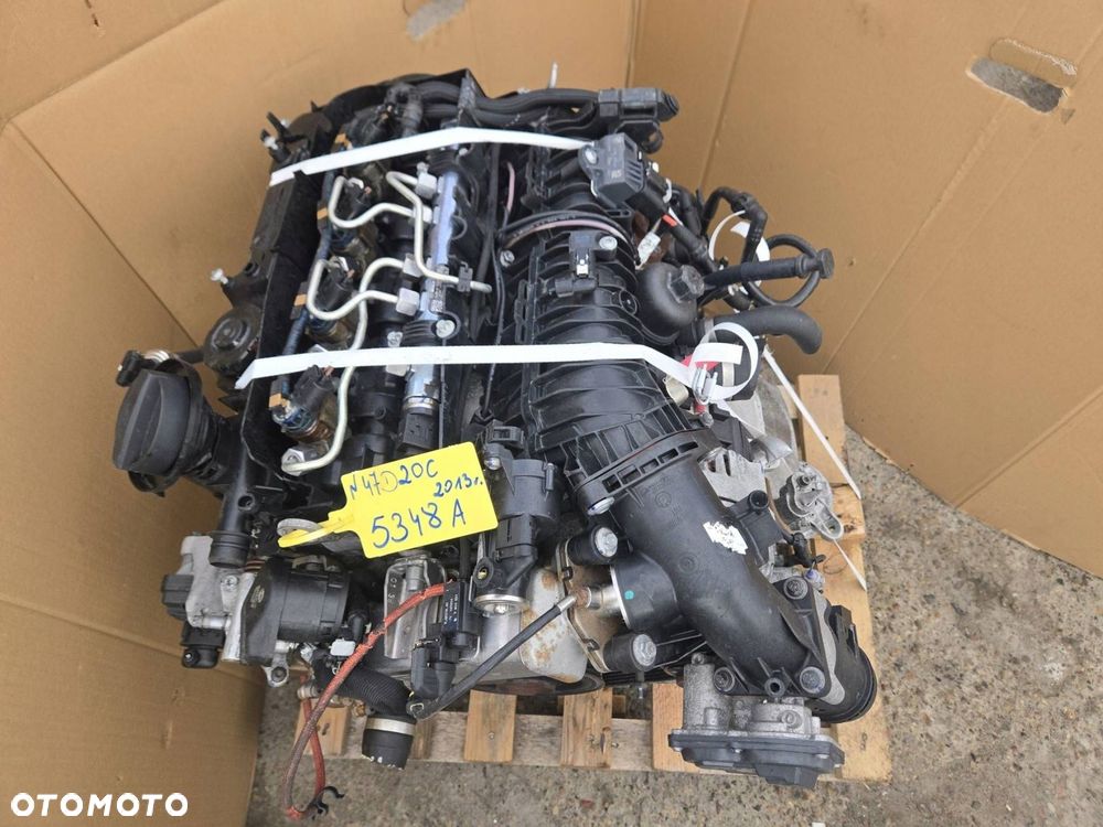 silnik kompletny bmw f10 f11 n47d20c 2.0d 184km x drive 2013r nr mag 5348a - 2