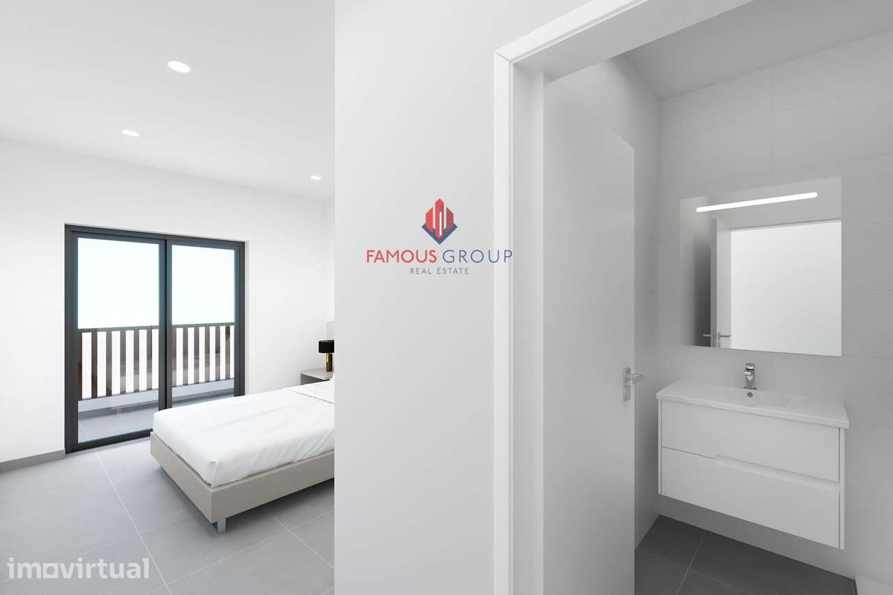 Apartamento T3 novo com piscina e estacionamento - Grande imagem: 5/25
