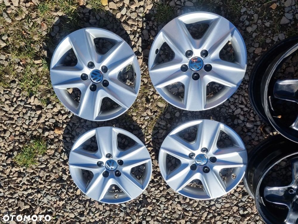 VW 5Q0 GOLF VI,VII ,CADY,AUDI,SKODA,seat felgi 6,5x16 et50,kolpaki bdb stan - 9