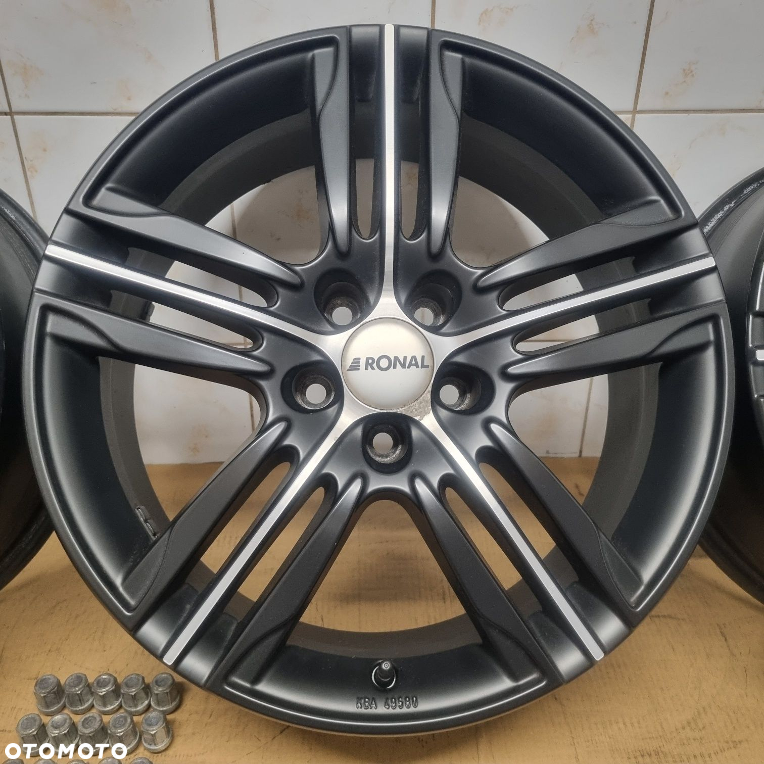 Alufelgi 18" Ronal 5x108 Ford ET40 7,5Jx18H2 + czujniki - 5