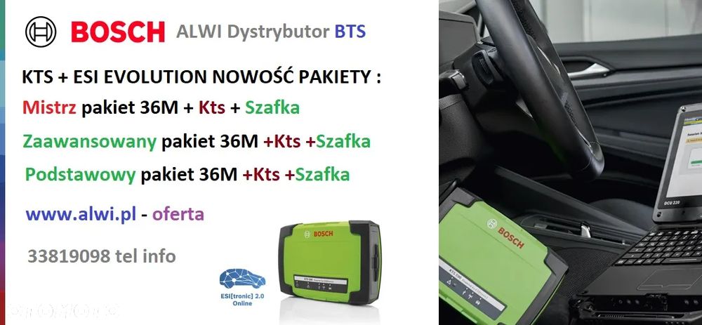 Eps 205 Bosch  tester wtryskiwaczy z bazą i kodowaniem . - 25