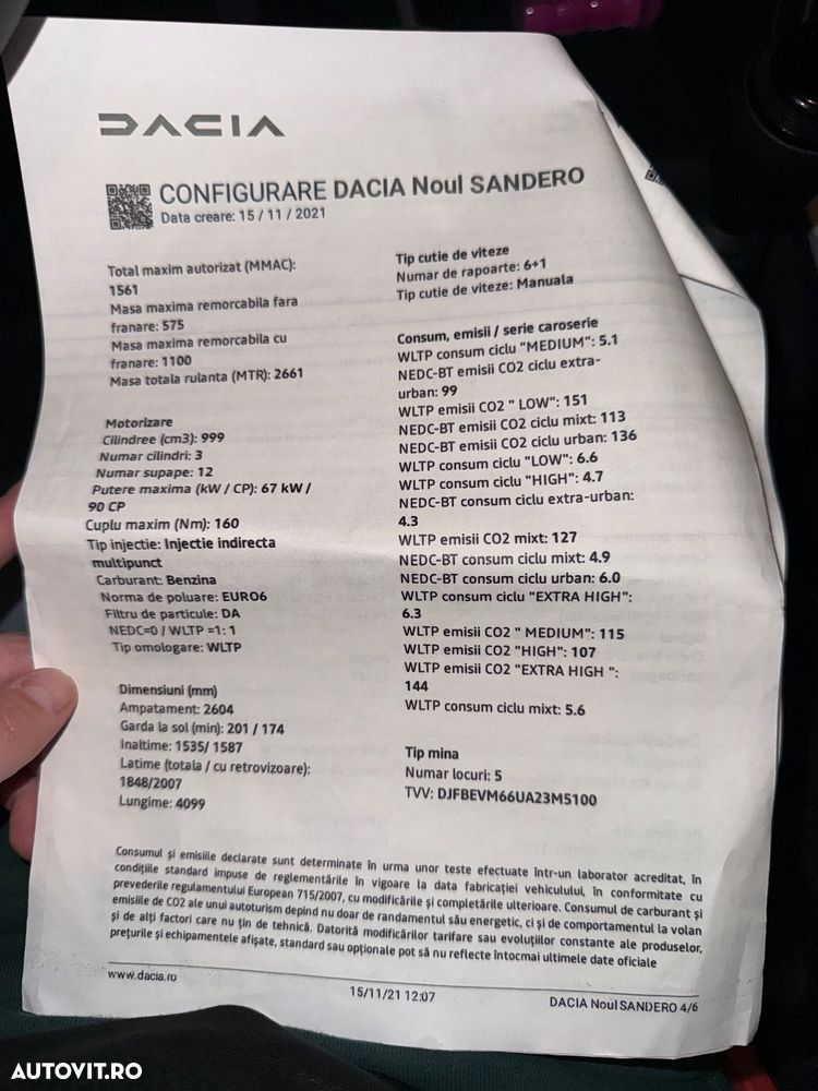 Dacia Sandero Stepway TCe 90 MT6 Comfort - 18