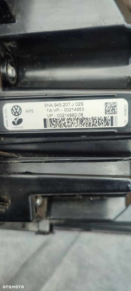 Lampa Lewa Tylna w błotnik Oryg. Vw Tiguan Lift 2022r 5NA945207J Ładna Bdb - 8