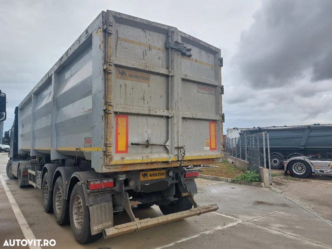 Wielton SDZ 51m3, transport deseuri fier - 8