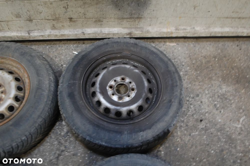 FELGI STALOWE + OPONY ZIMOWE 4X98 KLEBER 155/80R13 2022R. FIAT PANDA OPEL - 4