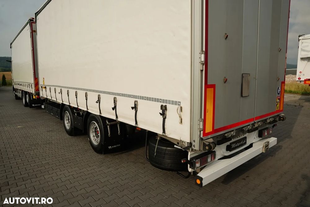 Volvo FH 460 / COMBINAT TANDEM / 120 M3 / TRANSITION / I-SAVE / I-PARK COOL / PUNTE RELAXABILĂ / DIRECȚIE / WIELTON / - 17