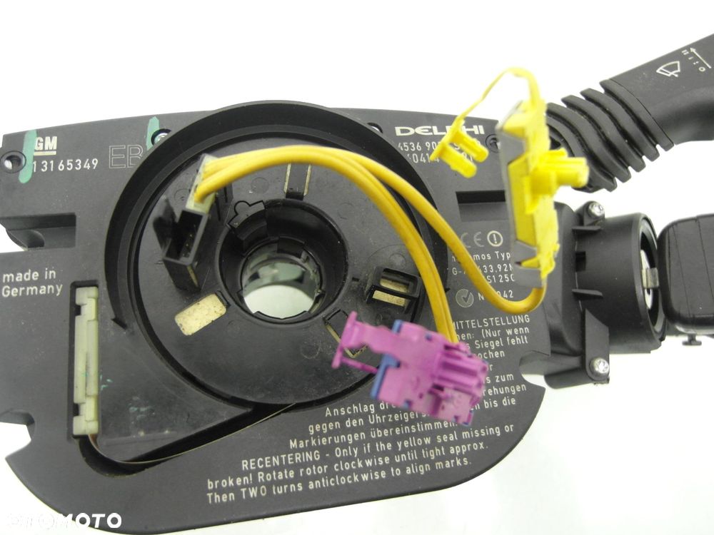PRZEŁĄCZNIK ZESPOLONY OPEL VECTRA C 13165349EB 45369031 - 9