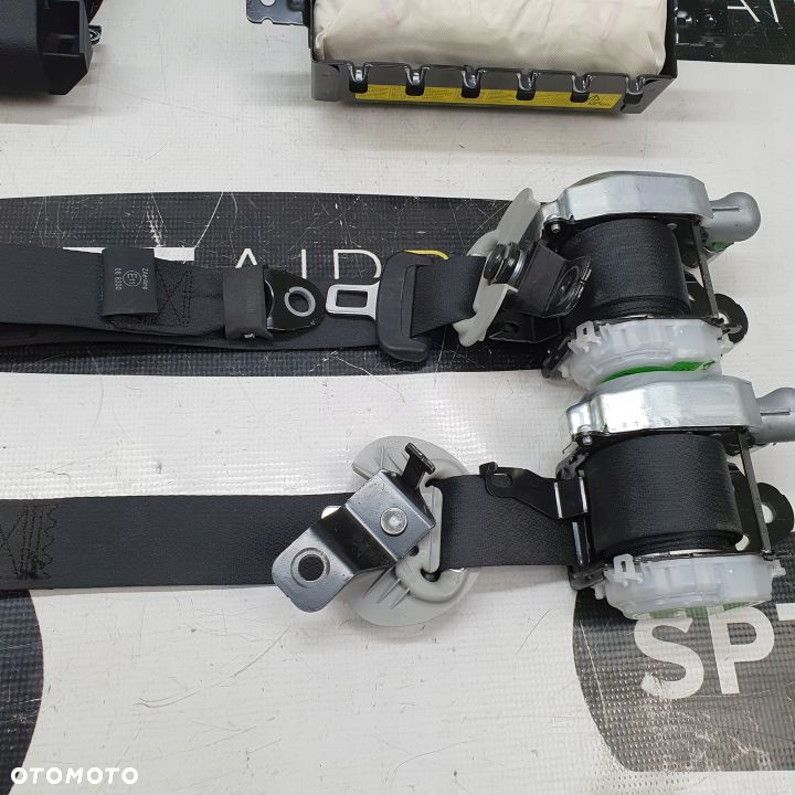 KIA NIRO I PRZED LIFT DESKA ROZDZIELCZA KONSOLA KOKPIT PULPIT PODUSZKI AIRBAG AIR BAG PASY KIT SET - 9