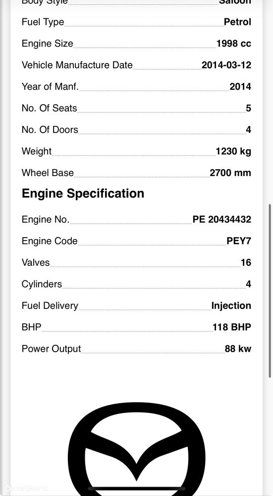 SILNIK KOMPLETNY MAZDA 3 III BM/BN 2.0 SKYACTIV 120KM PEXL PEY5 PEY7 PE PEY7 film video - 11